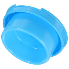 Circle Pet Food Bowls Anti-Ant Dog Feeding Dish For Puppy And Cat Blue