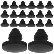 20 unid. tampões silicone altas temperaturas, macios, φ4,0