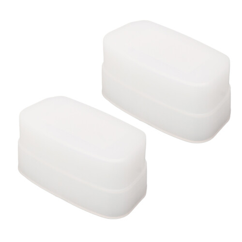 2 Stücke Bounce Dome Diffusor Weiß Digitalkamera 2