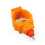 20Pcs Chicken Waterer Automatic Orange Premium Material Poultry Feeder 10