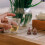2 Unidades Saquinho Com Contas Aromáticas Cabaça Madeira Talhada 3