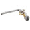 chave de drenagem para trombone com almofada de cortiça prata 1