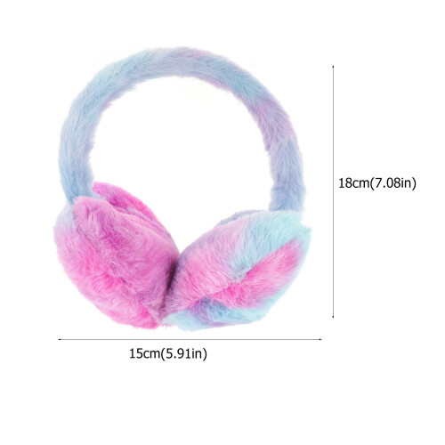 manta de inverno feminina com protetor auricular acolchoado 1