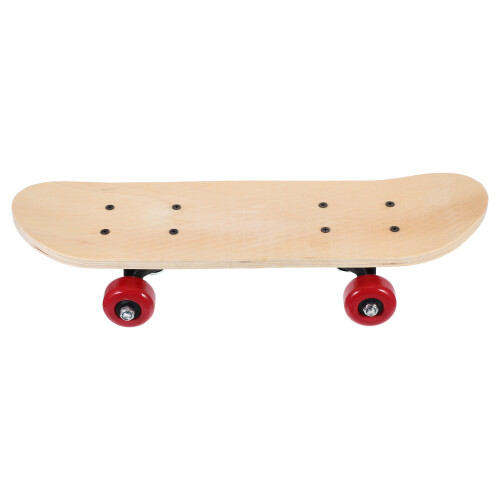 deck de skateboard branco para pintura manual, dupla face, 43 cm