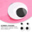 conjunto com 4 olhos móveis ecológicos pretos e brancos (cores sortidas) 8