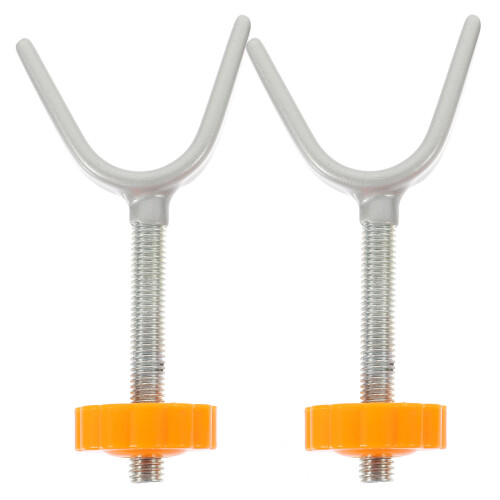 2 unidades de conector para barras de grade de escada em ferro 2