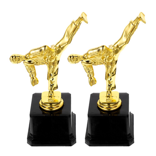 2 Unidades Troféu Artes Marciais Copa Cerimônia 2