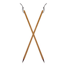 2 pincéis caligrafia chinesa para aquarela e tinta
