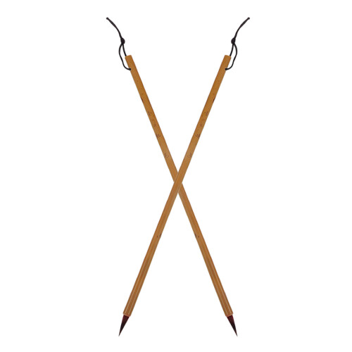 2 pincéis caligrafia chinesa para aquarela e tinta