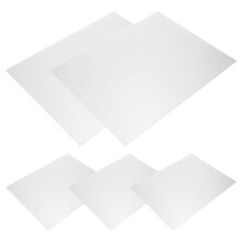 5 folhas de rio artificial para mesa de areia, modelo com base