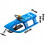 KADAX Kunststoffschlitten mit Lenker, Skischlitten, Downhill-Slider 3