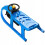 KADAX Kunststoffschlitten mit Lenker, Skischlitten, Downhill-Slider 5