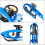 KADAX Kunststoffschlitten mit Lenker, Skischlitten, Downhill-Slider 8
