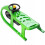 KADAX Kunststoffschlitten mit Lenker, Skischlitten, Downhill-Slider 5