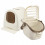 CURVER Set aus Katzentoilette + Katzentragecreme 1