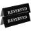 2 unidades señal reutilizable forma v, decorativa para mesa reservada 5