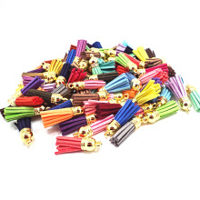 50 uds. borlas colgantes para manualidades, llavero y decoración DIY