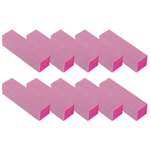 Manicure Set Roze Sponge 10-Delig 0,4x0,4x1,2 In