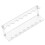 1Set Acryl Pennenstandaard Wit Met Meerdere Compartimenten Voor 4
