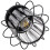 Black Metal Crystal Lantern Shape 1-Light Pendant Light 5
