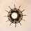 Black Metal Crystal Lantern Shape 1-Light Pendant Light 6