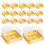set da 100 scatole plastiche quadrate 50 g per bignè e moon cake 8