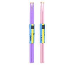 2 paia bacchette in legno acero per batteria strumento percussione