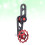 30 halloween handgemaakte skull hangend 5