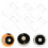 100 stuks kerstman diy accessoire plastic poppenneus knutselen 10