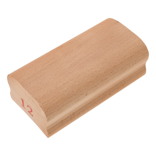 bloco nivelador para luthiers com raio de 12" 2