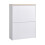 Living And Home Wooden 2 Drawer Flip Down Shoe Cabinet 4