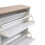 Living And Home Wooden 2 Drawer Flip Down Shoe Cabinet 6