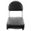 Coussin Arrière Cuir Métal Siège Confortable Stable 1