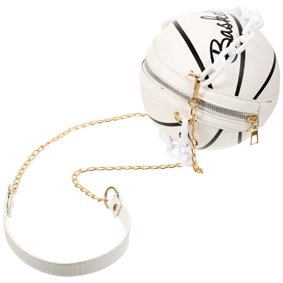 Borsa A Catena A Forma Di Pallacanestro Con Tracolla