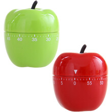 2 fruitvormige keukenklokken met kooktimer en decoratief ontwerp