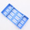 1Pc Plastic Sterilization Rack For 7 Tools Storage Blue 11