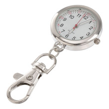 relógio de bolso em quartzo metálico simples para enfermeiro
