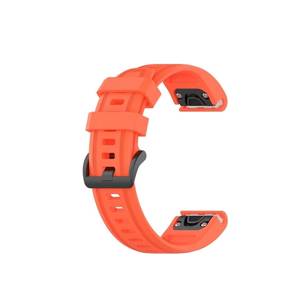 (Red) For Garmin Fenix7s/6S/5S 20Mmquick Release Silicone Strap Watch Band Replacement Red 4069369143441
