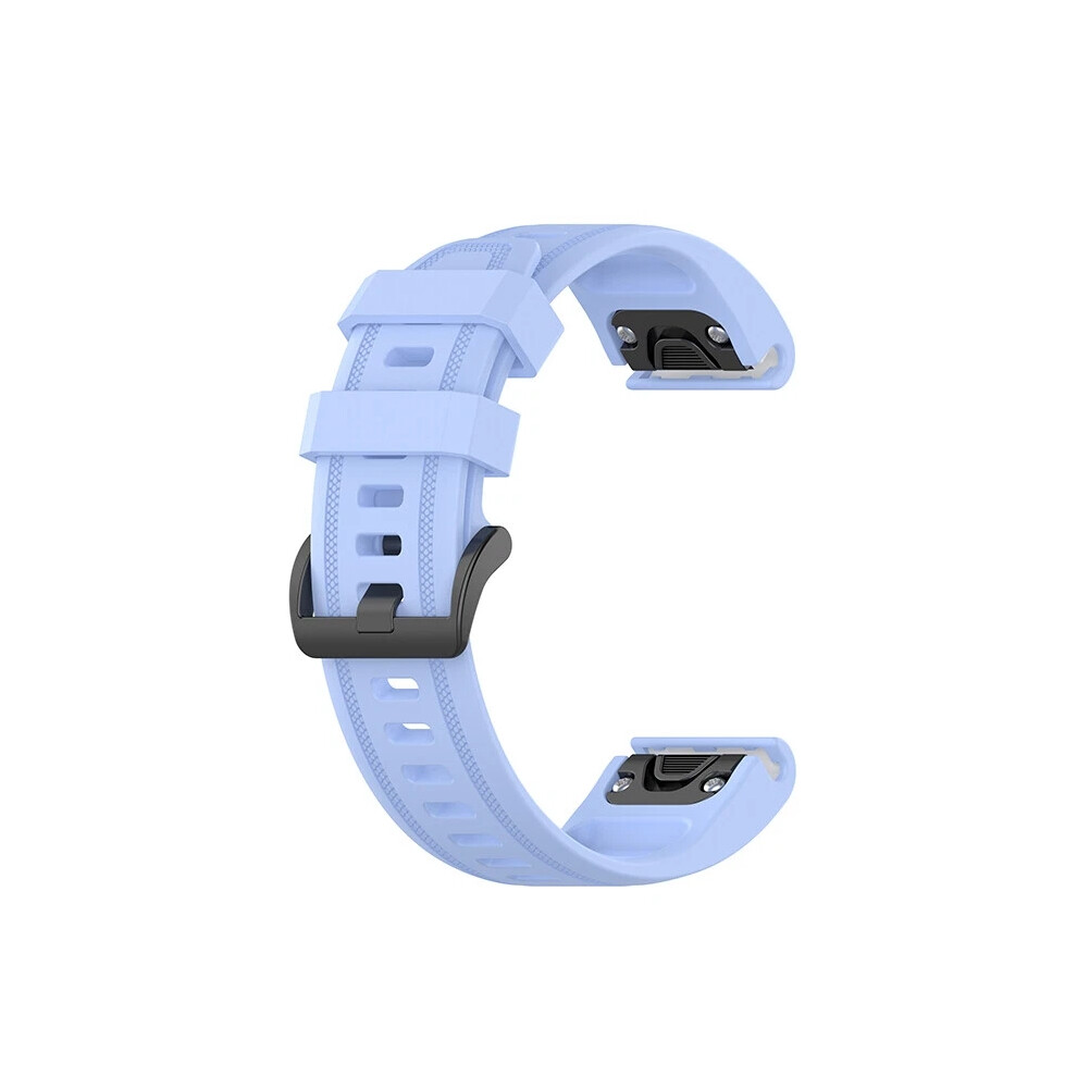 (Blue) For Garmin Fenix7s/6S/5S 20Mmquick Release Silicone Strap Watch Band Replacement Blue 4069369143397