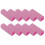 10 pezzi buffer unghie 4 facce per manicure pedicure (rosa) 1