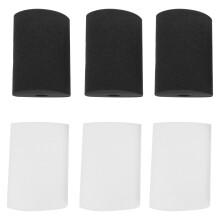 6 pezzi spugne per tazze rotanti fai-da-te con inserti flessibili