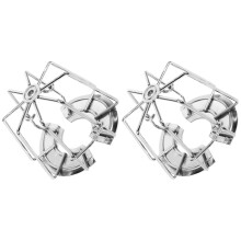 2 pezzi protezione testa sprinkler soffitto in filo metallico