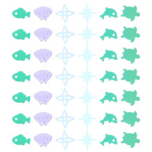 2 pacotes de lantejoulas ultrafinas para artesanato e decoração DIY