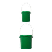 balde para iscas de pesca com recipiente para minhoca viva e larvas
