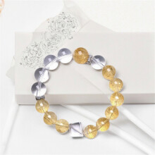 Amazing Gemstone Crystal Bracelet for Women Men's Gifts - Protection Healing Crystal Bracelet - 10mm Gemstone Beaded Adjustable Bracelet