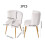Living And Home Set of 2 Upholstered Dining Chairs 6