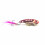 4 pezzi esche rigide metallo wobble spoon piumate con amo 7 g 4