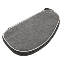 bolsa portátil para raquetas de tenis de mesa, funda profesional gris