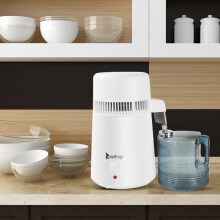 4L Water Distiller Home Lab Countertop Distiller Purifier Water Machine