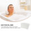 cuscino da bagno in pu per adulti per vasca e doccia bianco 6